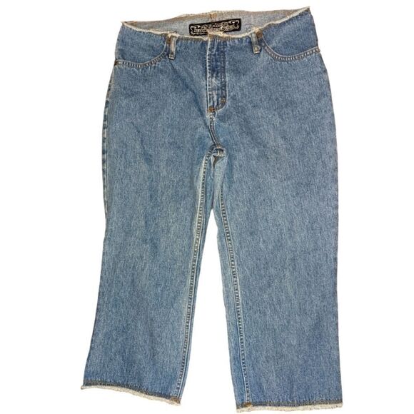 ‎No Excuses vintage jean capris size 9/10 - Picture 1 of 6